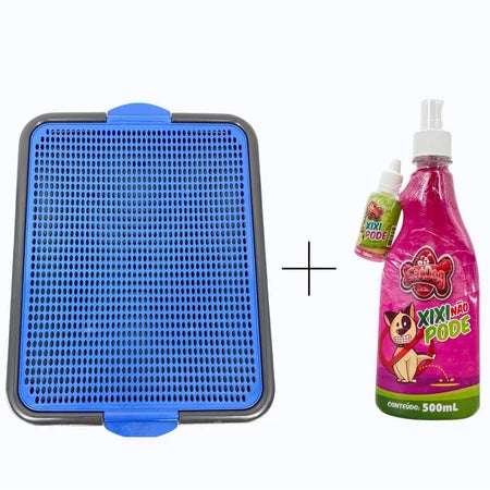 Kit de adestramento, tapete + educador sanitário