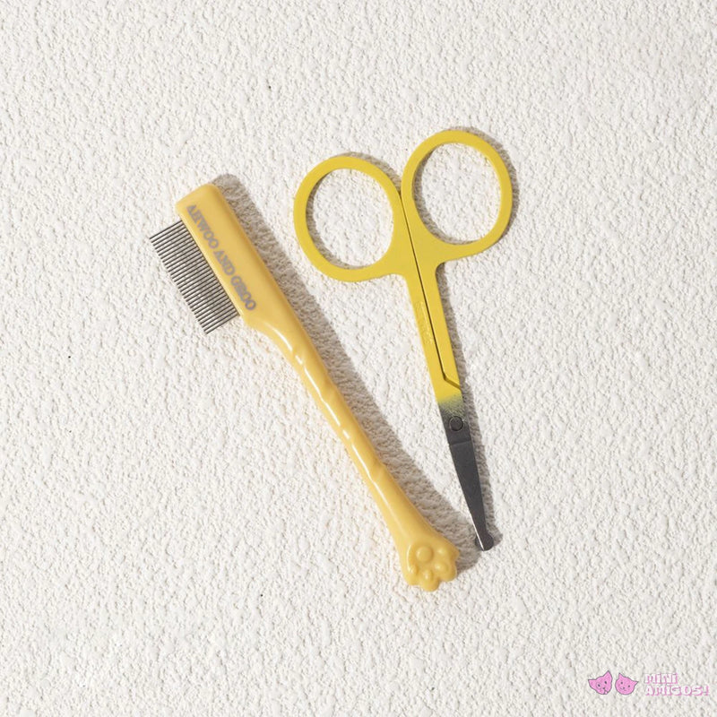 Conjunto para cuidar de pelos faciais