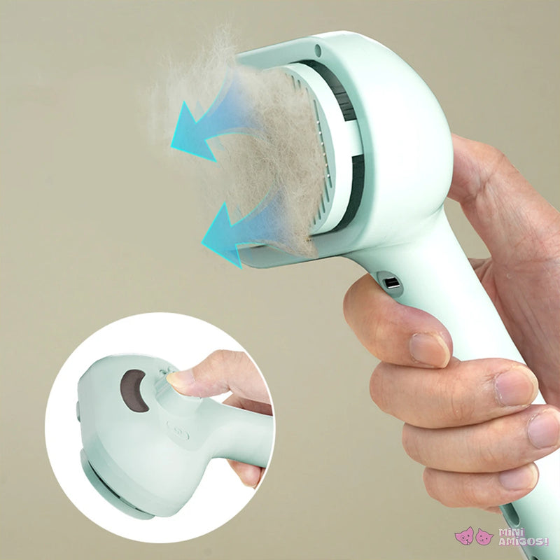 Escova Nimbus Pet para banho a seco + essência de brinde