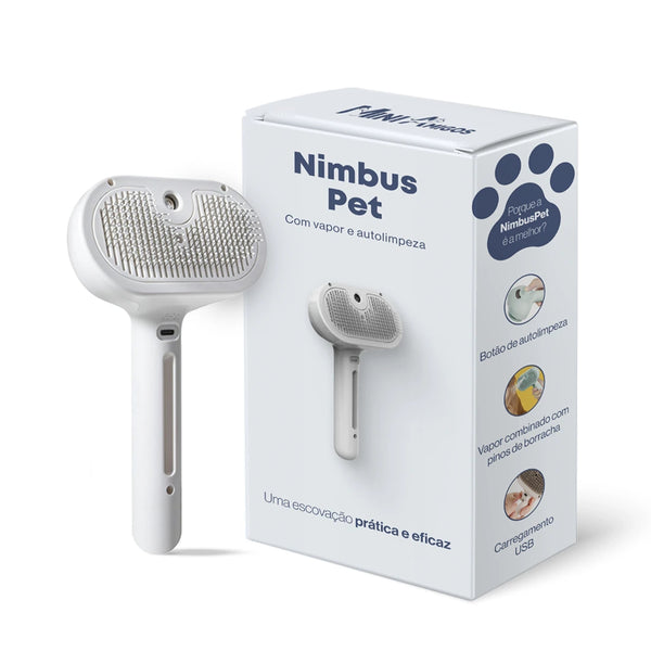 NimbusPet - escovação diária, com vapor e autolimpeza