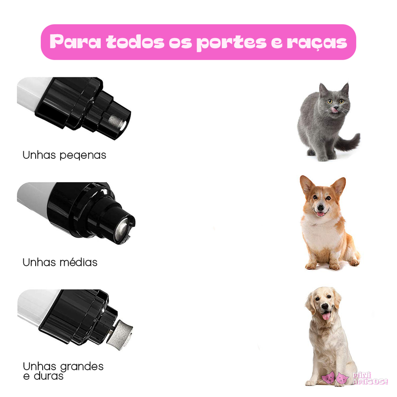 Lixador de unhas elétrico