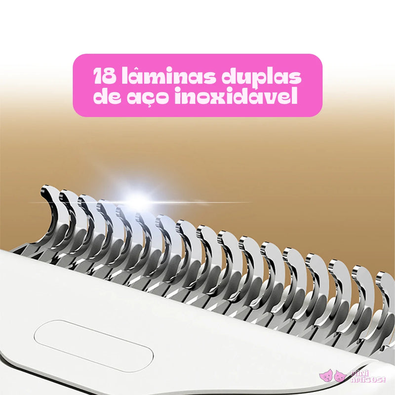 Desembolador de pelos densos