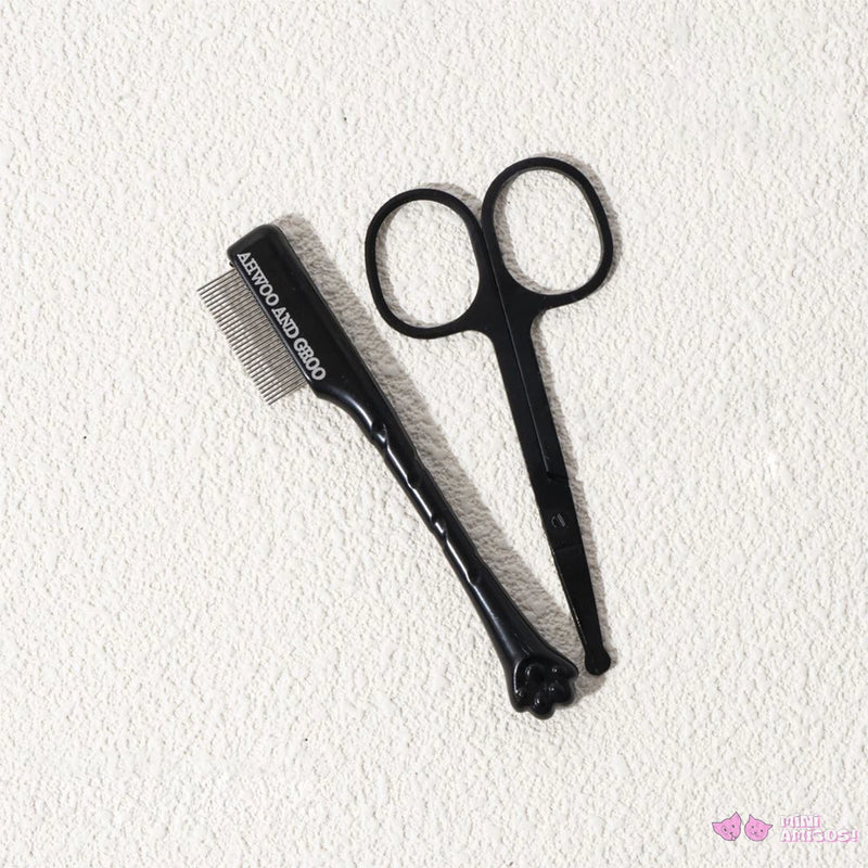 Conjunto para cuidar de pelos faciais