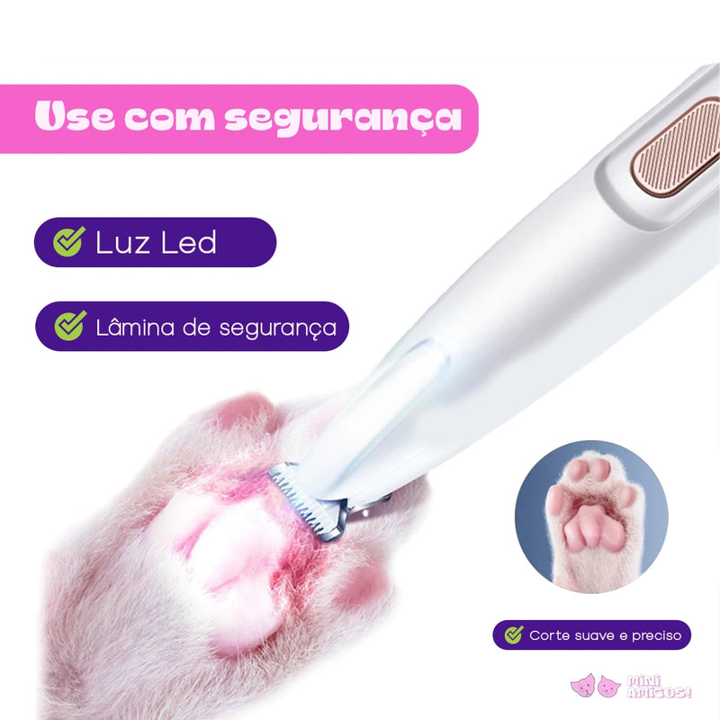 Aparador de pelos sensíveis