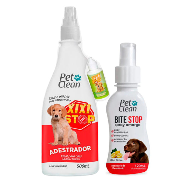 Kit adestramento para xixi e mordidas